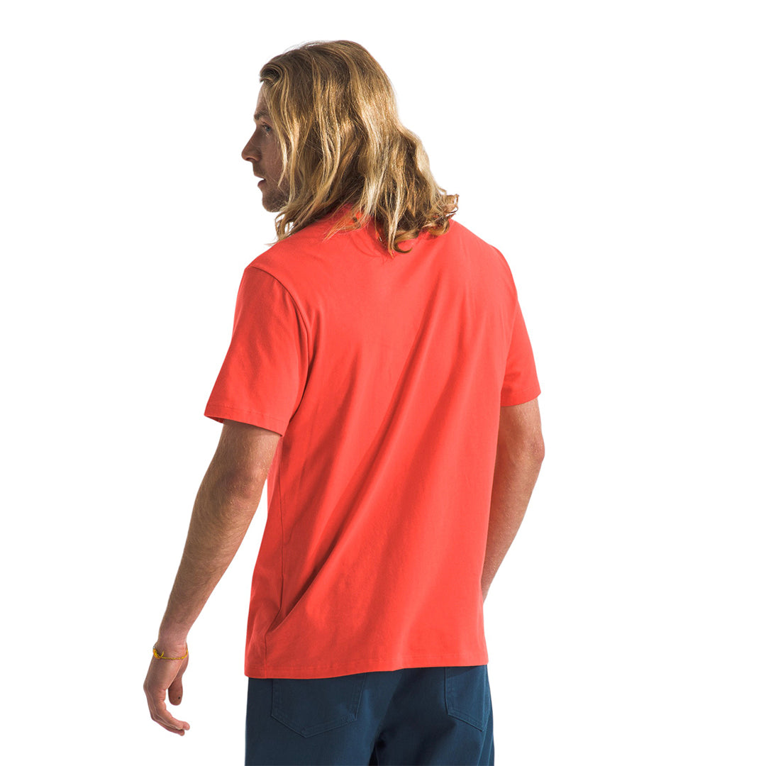 CAMISETA HALF DOME PARA HOMBRE COLOR NARANJA