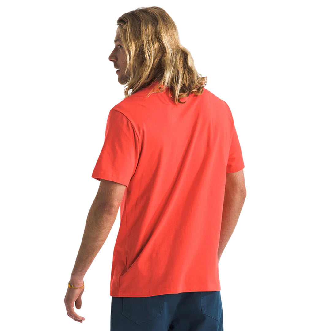 CAMISETA HALF DOME PARA HOMBRE COLOR NARANJA