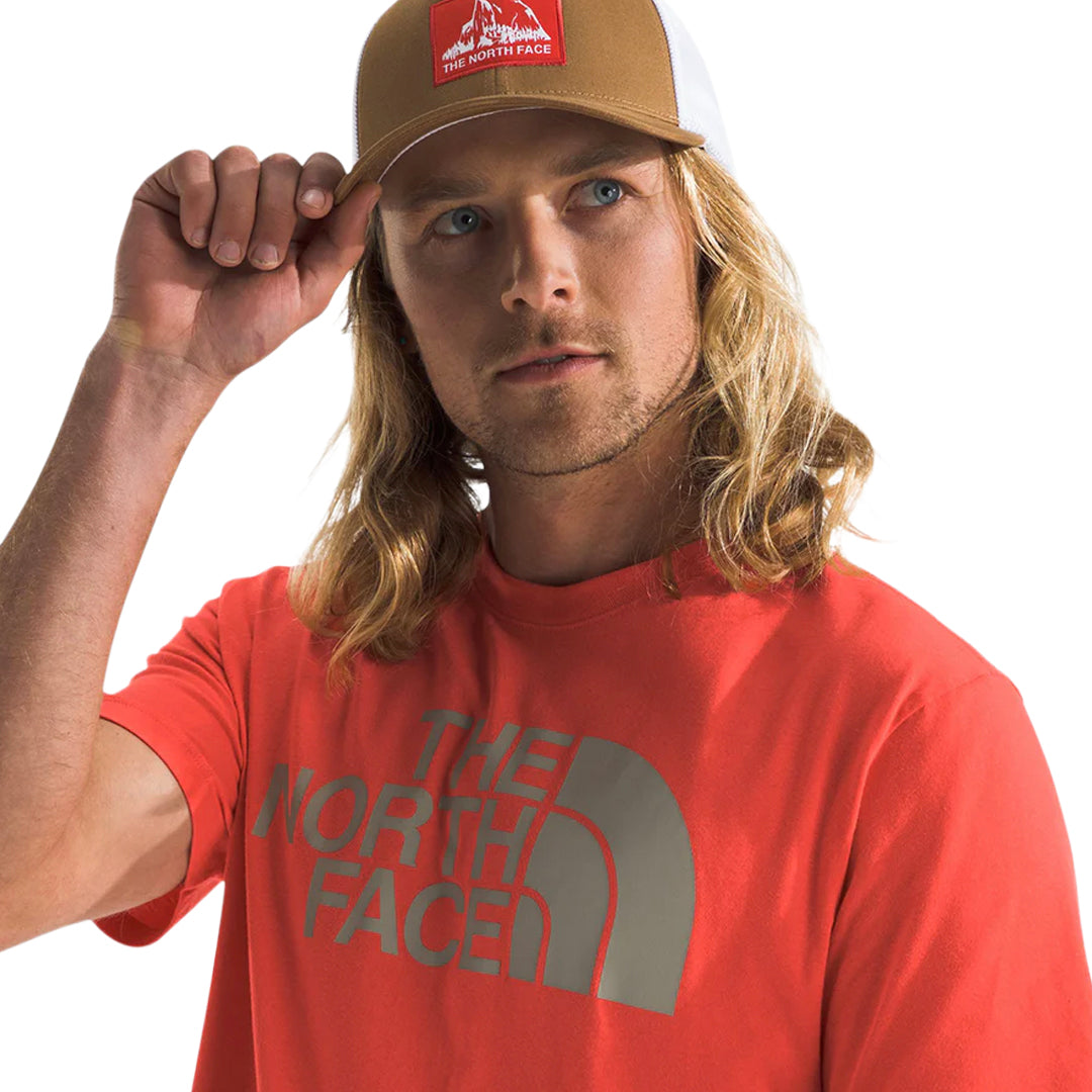 CAMISETA HALF DOME PARA HOMBRE COLOR NARANJA