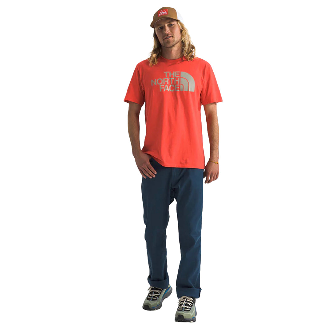 CAMISETA HALF DOME PARA HOMBRE COLOR NARANJA