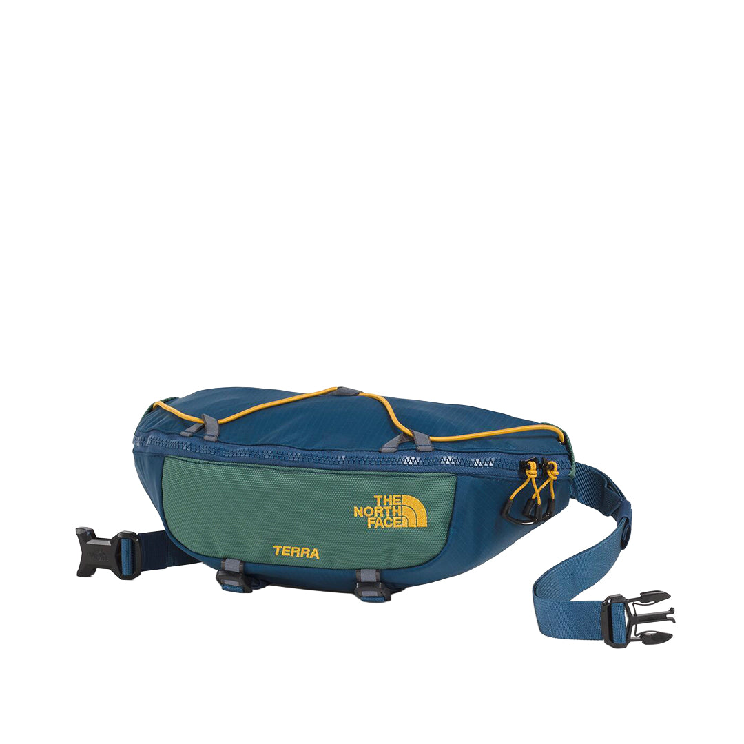 Canguro Terra Lumbar 3L unisex color azul y verde