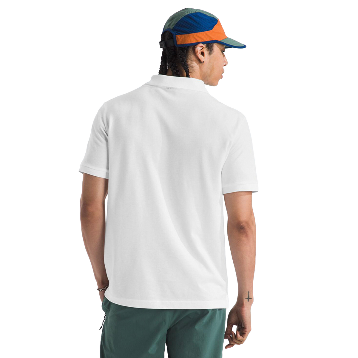 Camisa Essential Regular Polo para hombre color blanco