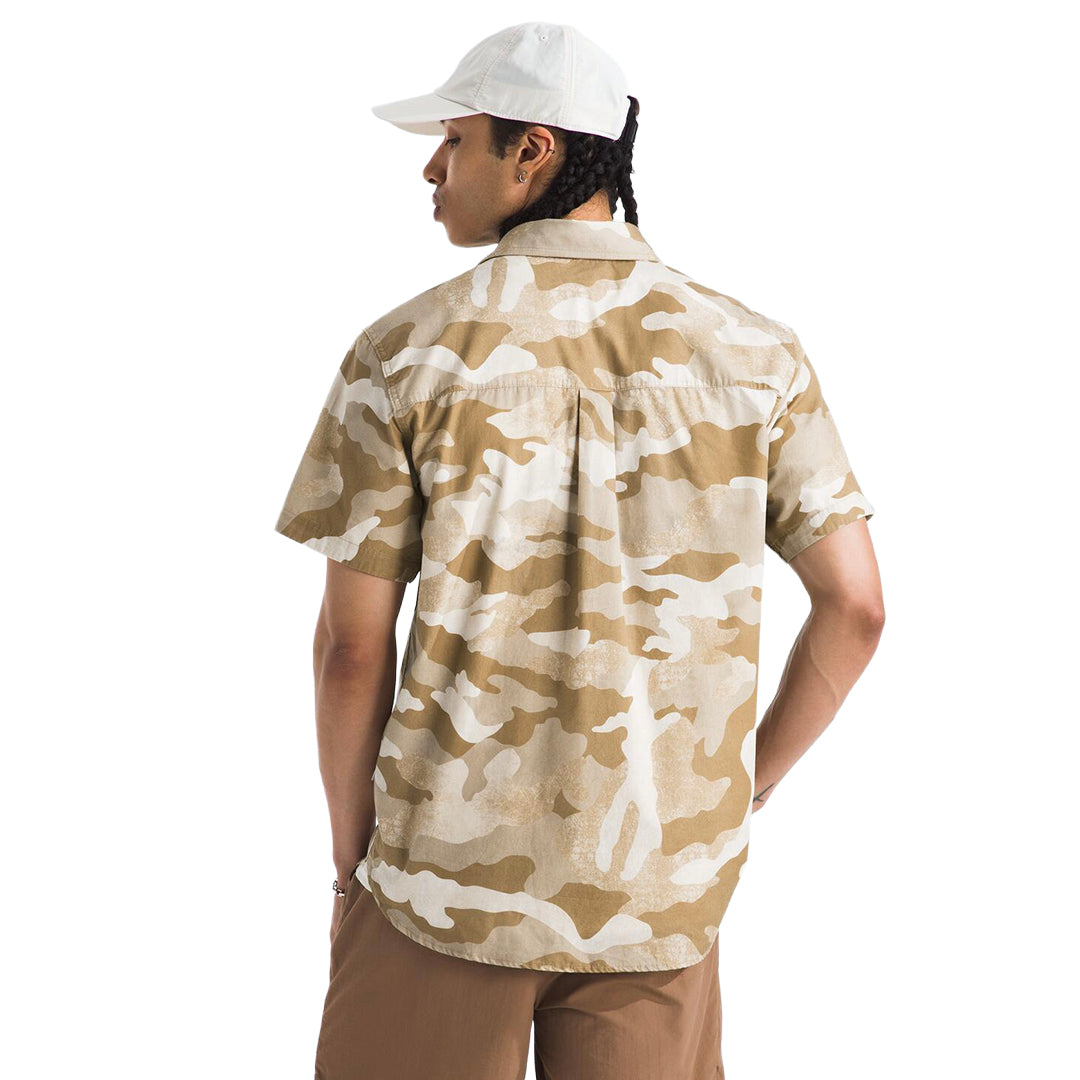 Camisa S/S Baytrail Pattern para hombre color kakhi