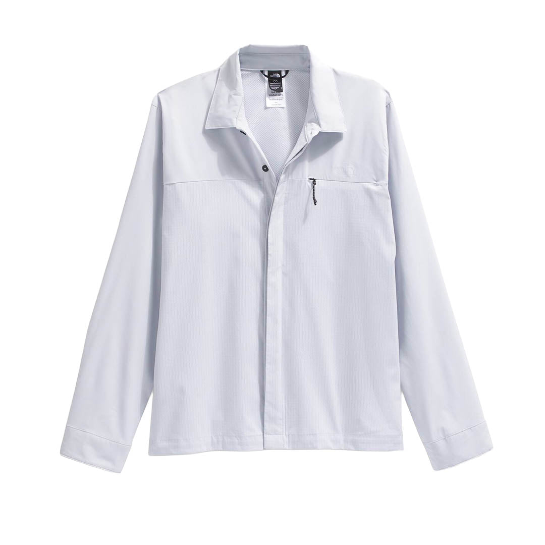 Camisa L/S Lightrange para mujer color gris