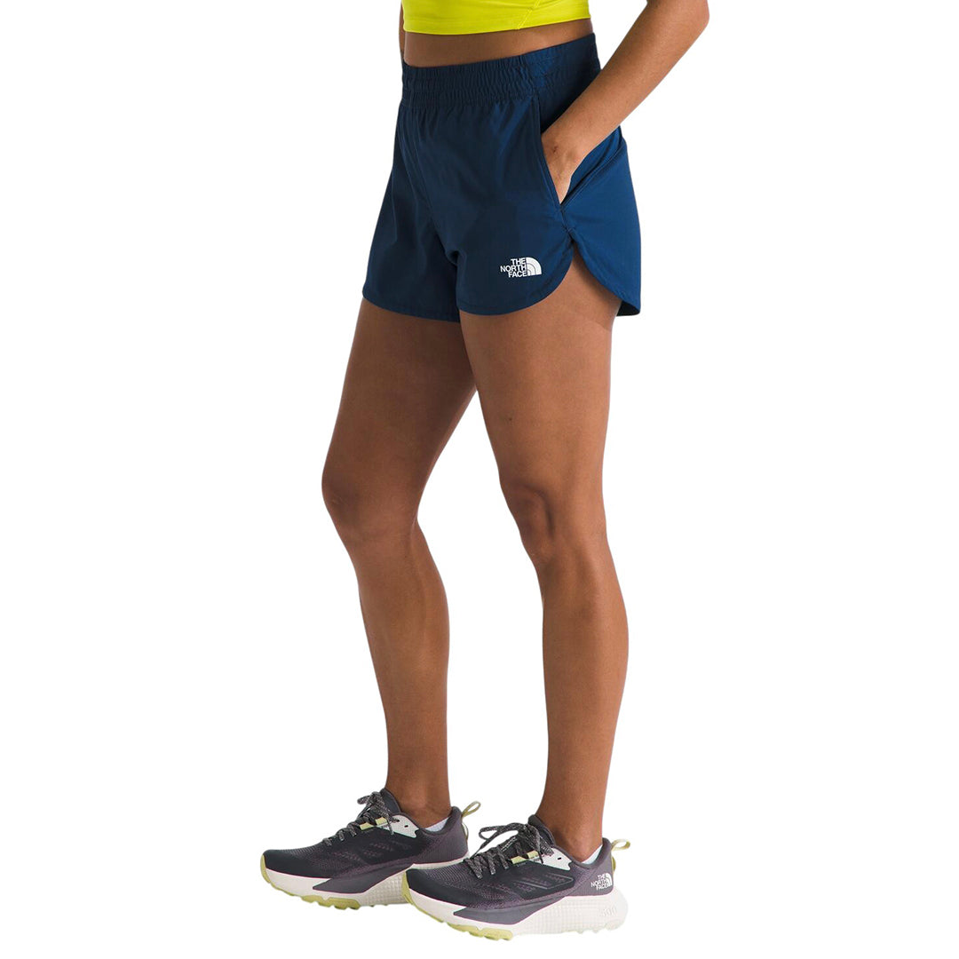 Short Flex Woven para mujer color azul
