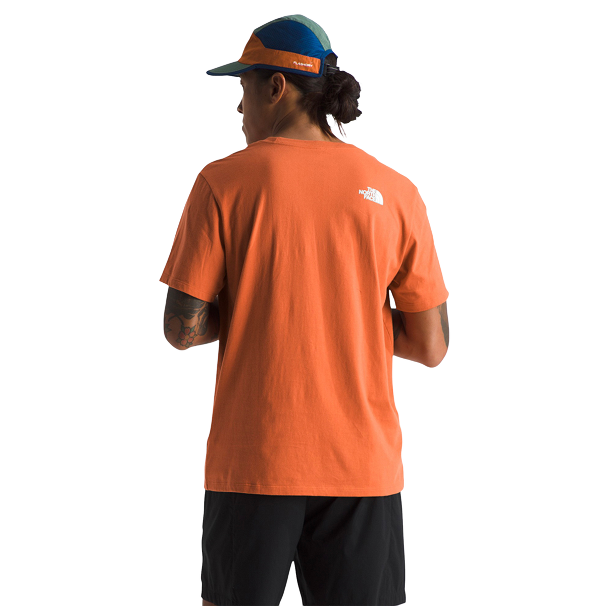 CAMISETA HALF DOME PARA HOMBRE COLOR NARANJA