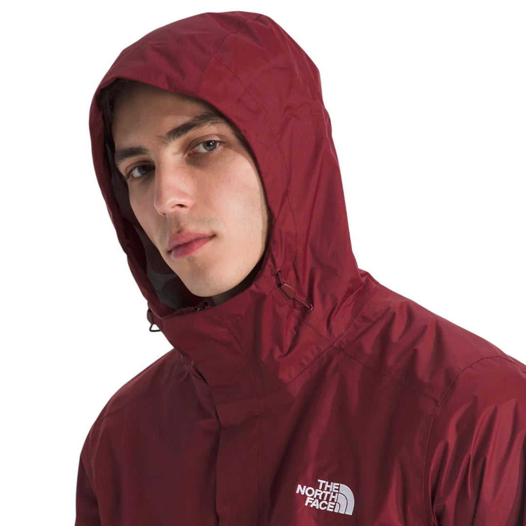 Chaqueta impermeable Venture 2 para hombre color vino