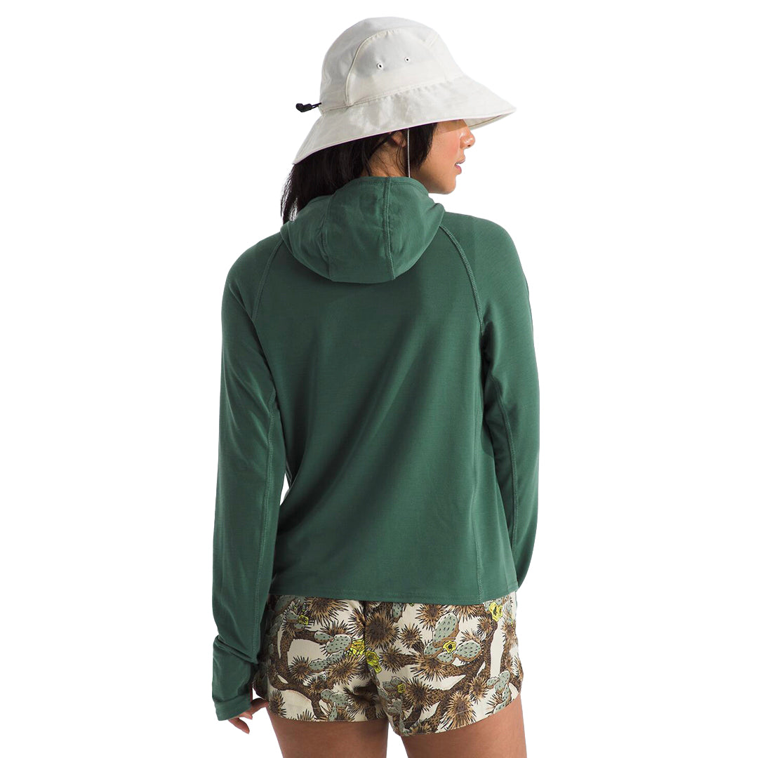 Camiseta Adventure Sun para mujer color verde