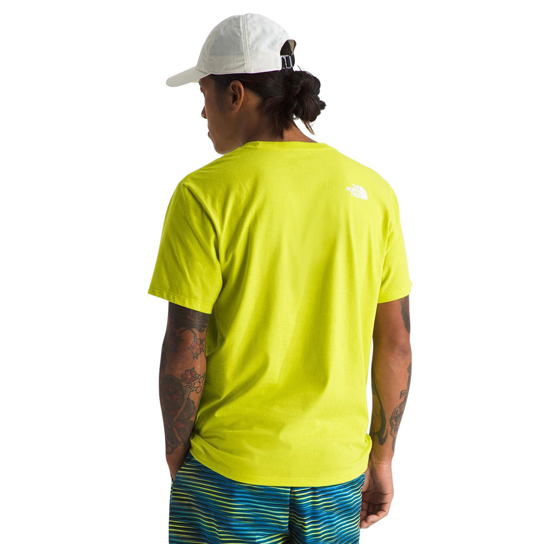 Camiseta Evolution Ss Tee para hombre color amarillo
