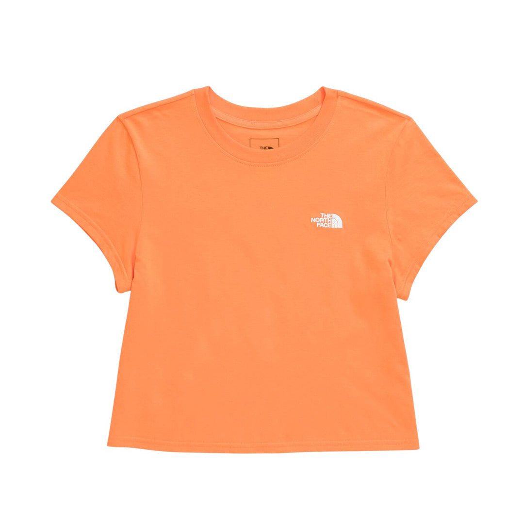 Camiseta Evolution Tee para mujer color anaranjado