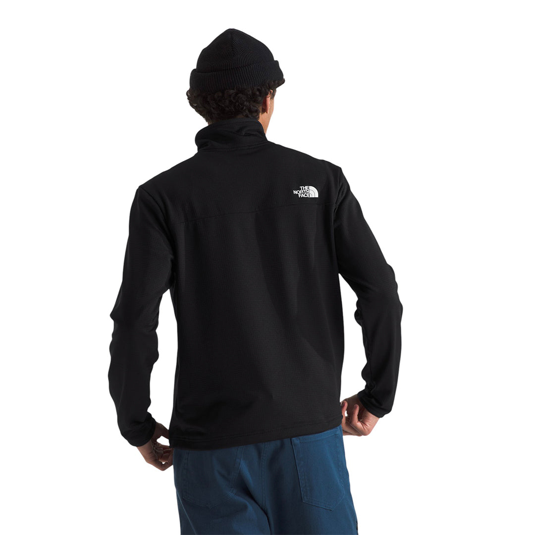 Chaqueta Cedar Trail Grid Fleece para hombre color negro
