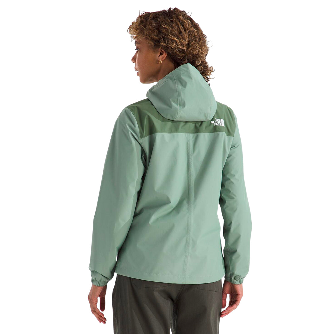 Chaqueta Impermeable Antora Rain para mujer color verde