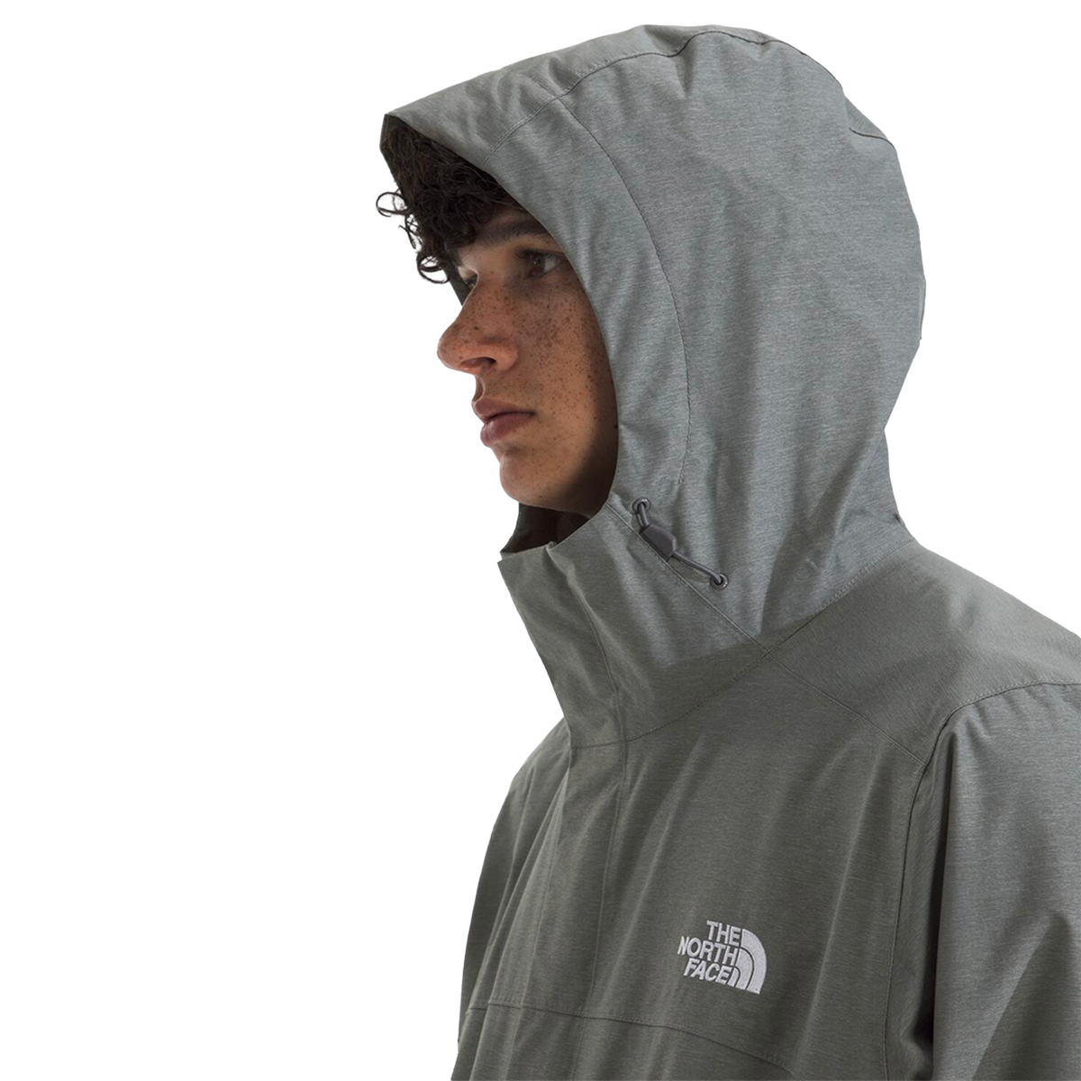 Chaqueta impermeable Venture 2 para hombre color gris