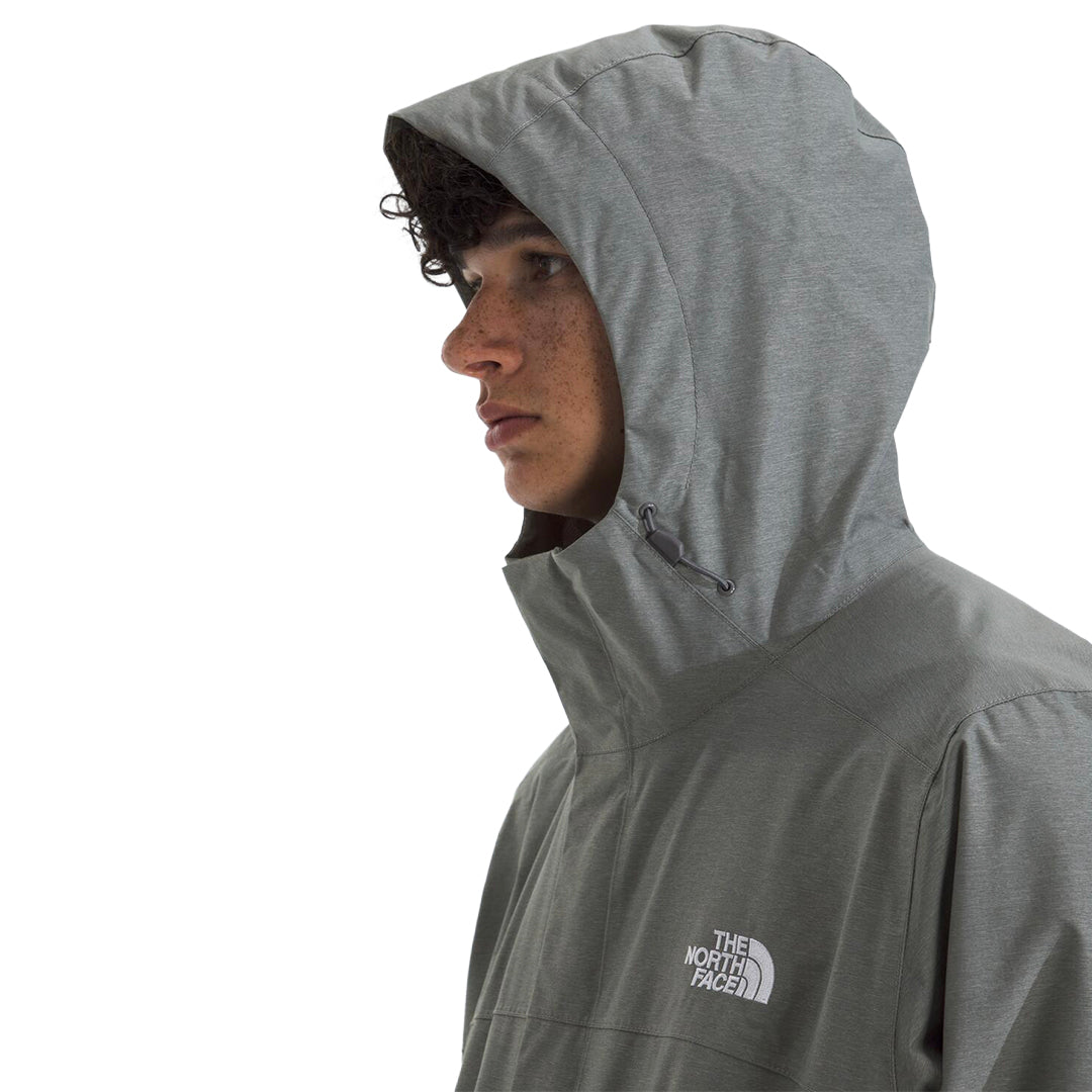 Chaqueta impermeable Venture 2 para hombre color gris