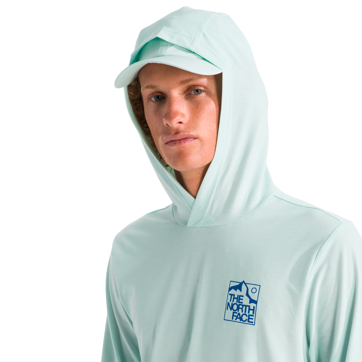 Sudadera Adventure para hombre color menta
