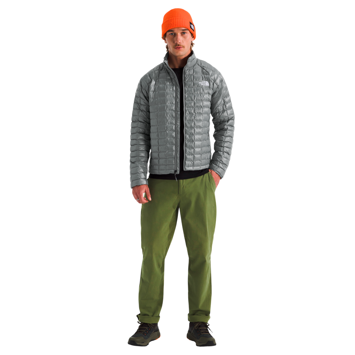 Chaqueta térmica Thermoball para hombre color gris