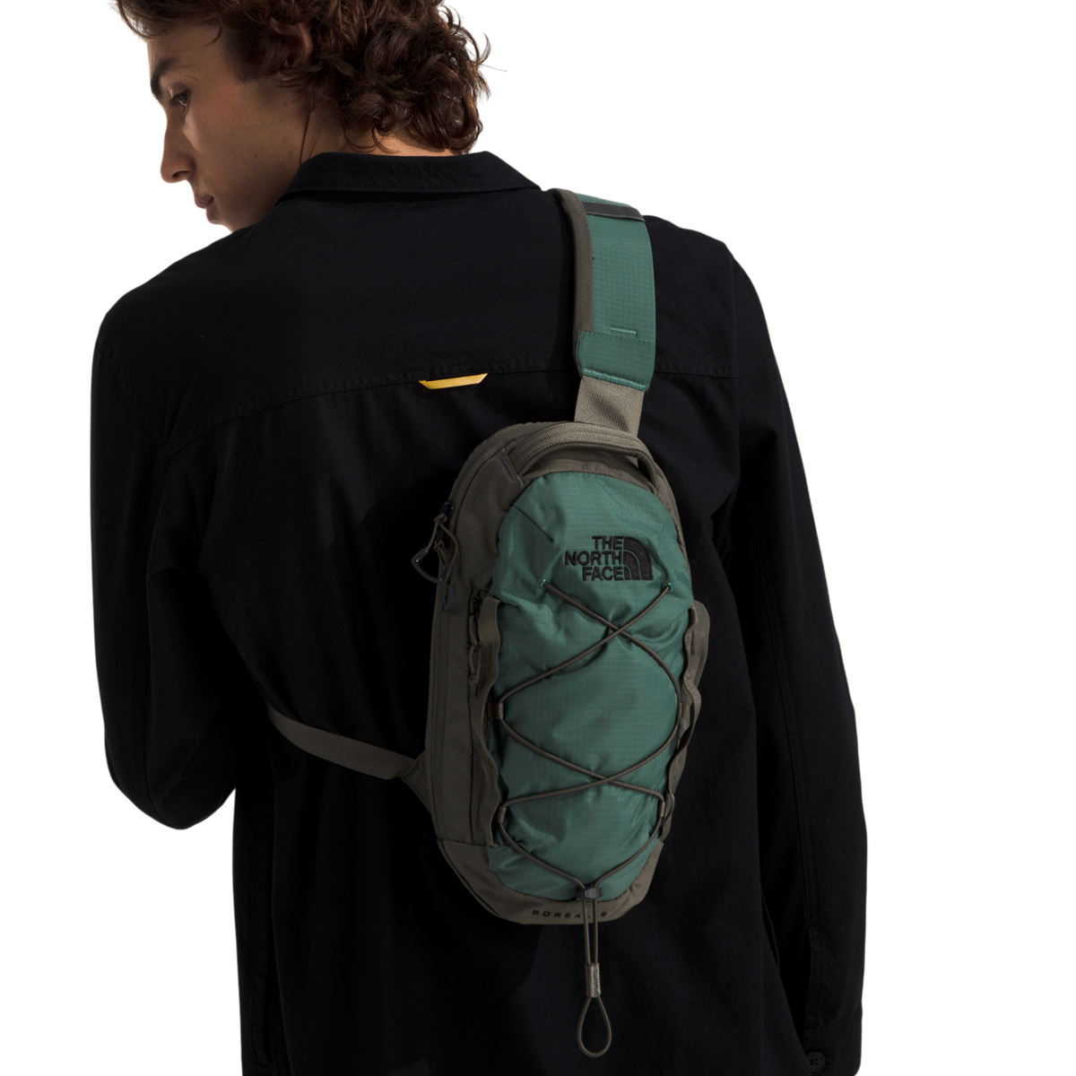 Bolso Borealis Sling unisex color verde
