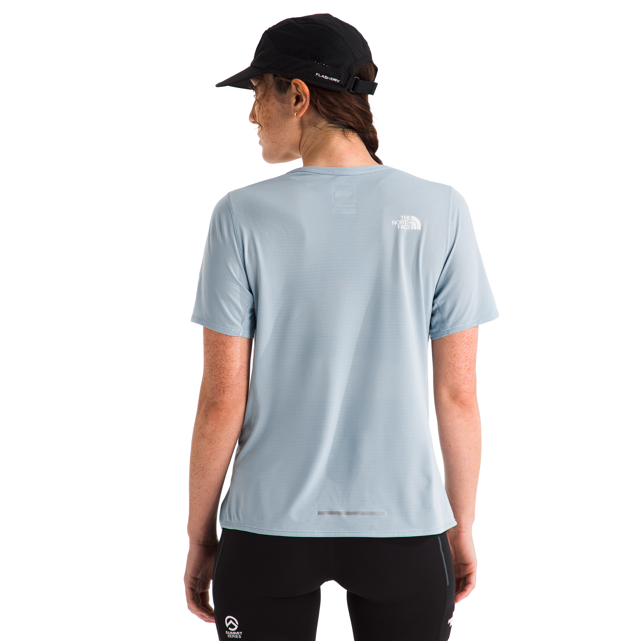 Camiseta Summit para mujer color gris