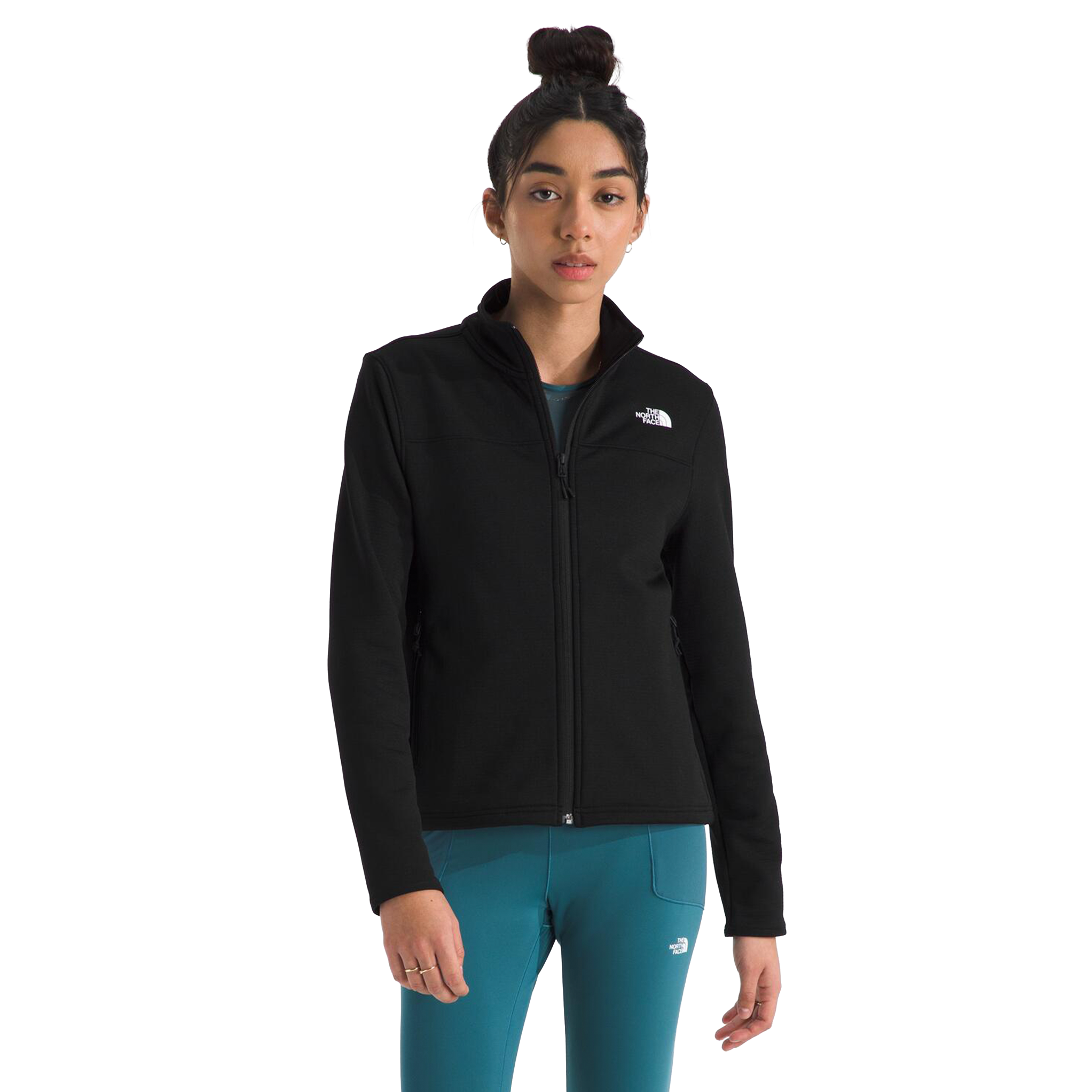 Chaqueta Cedar Trail para mujer color negro