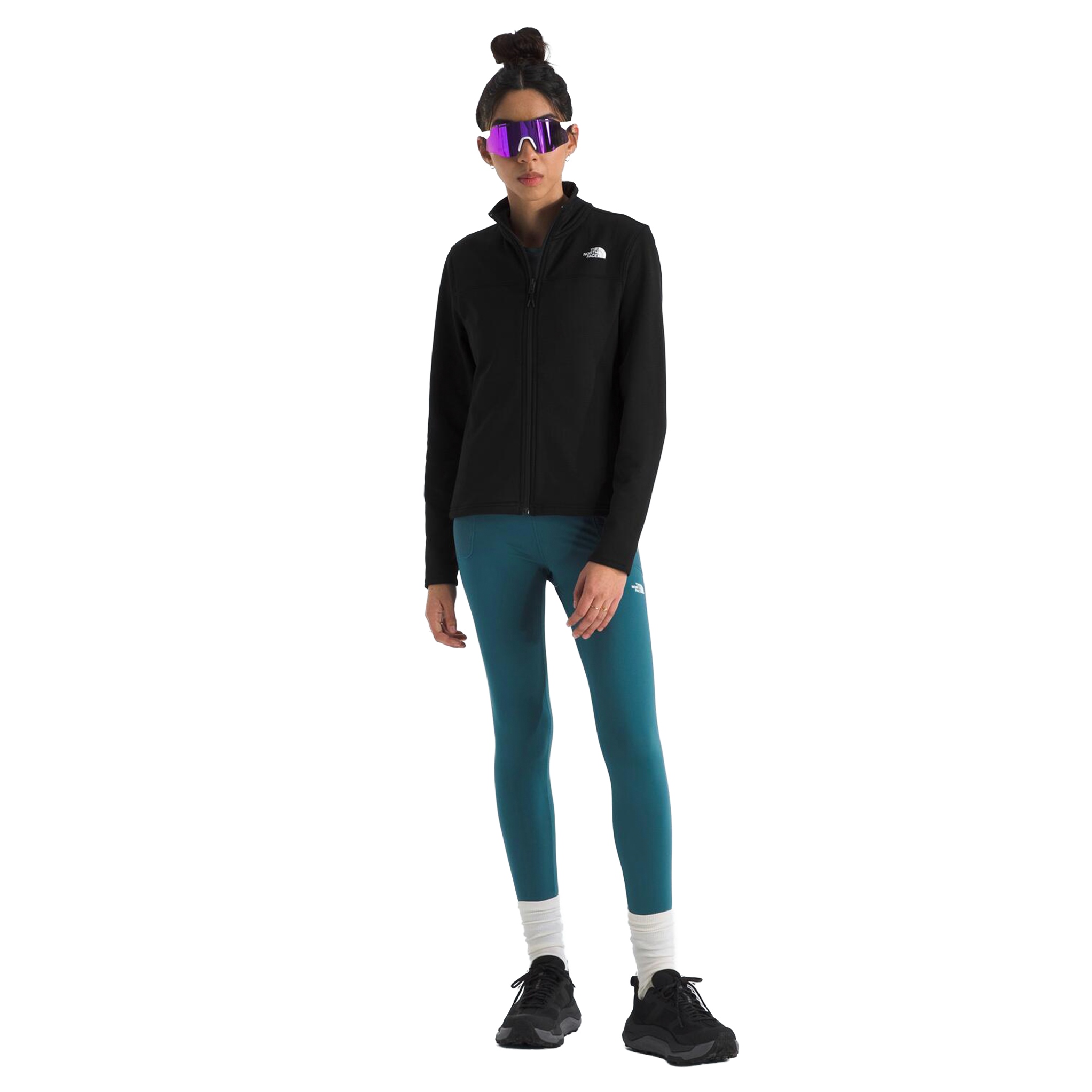 Chaqueta Cedar Trail para mujer color negro