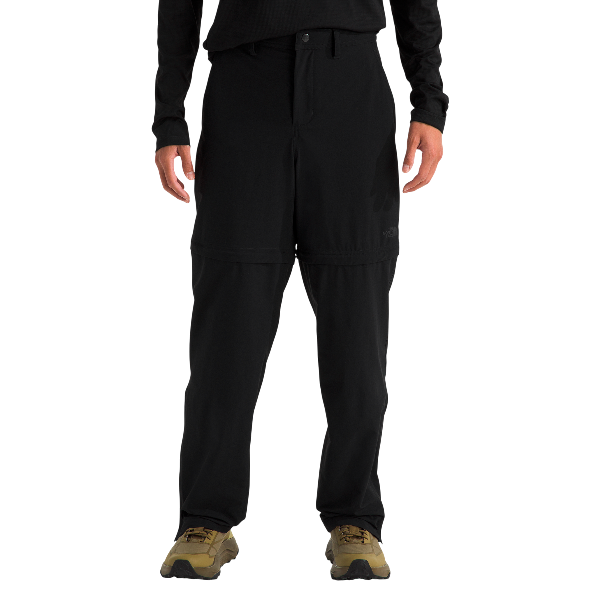 Pantalón convertible Basin para hombre color negro