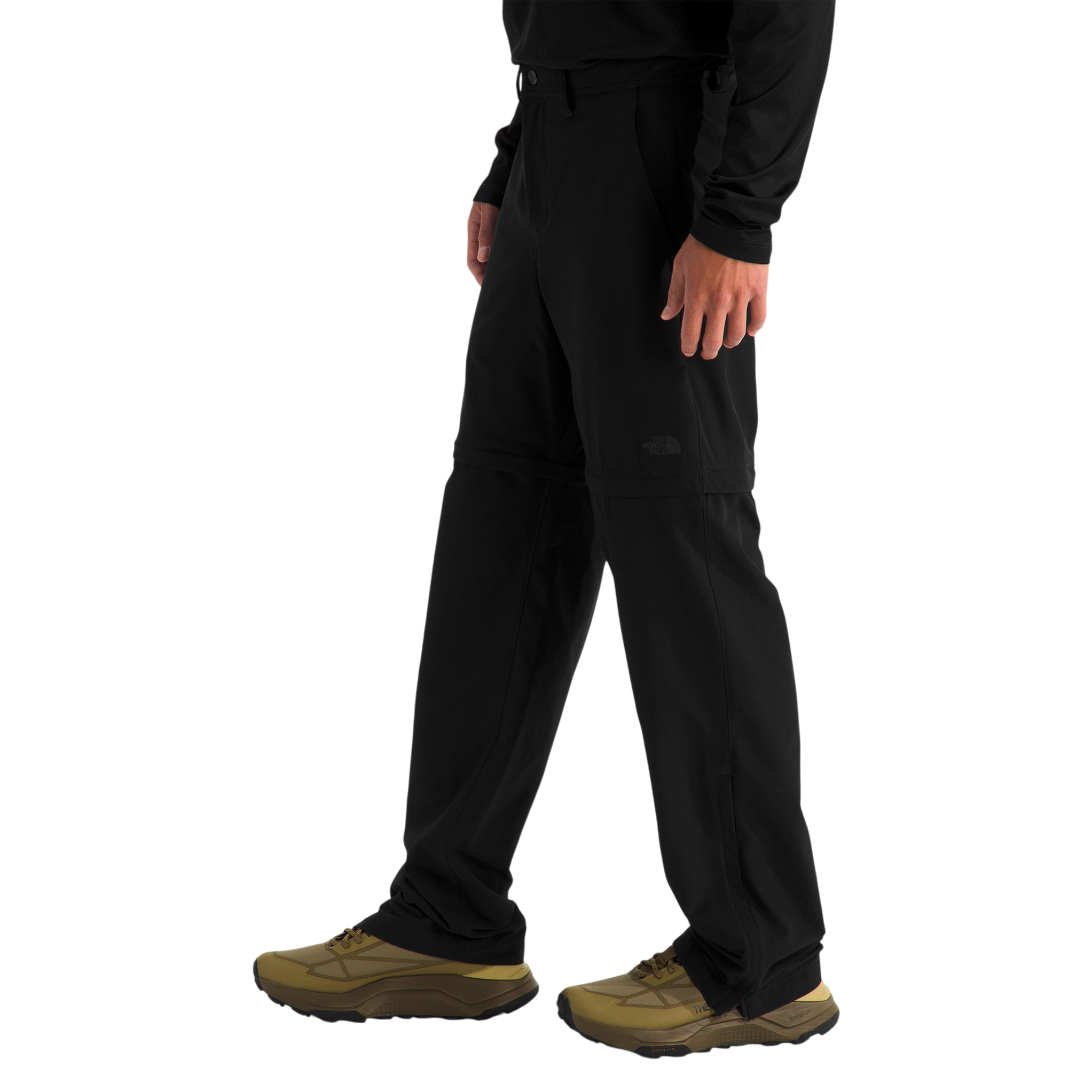 Pantalón convertible Basin para hombre color negro
