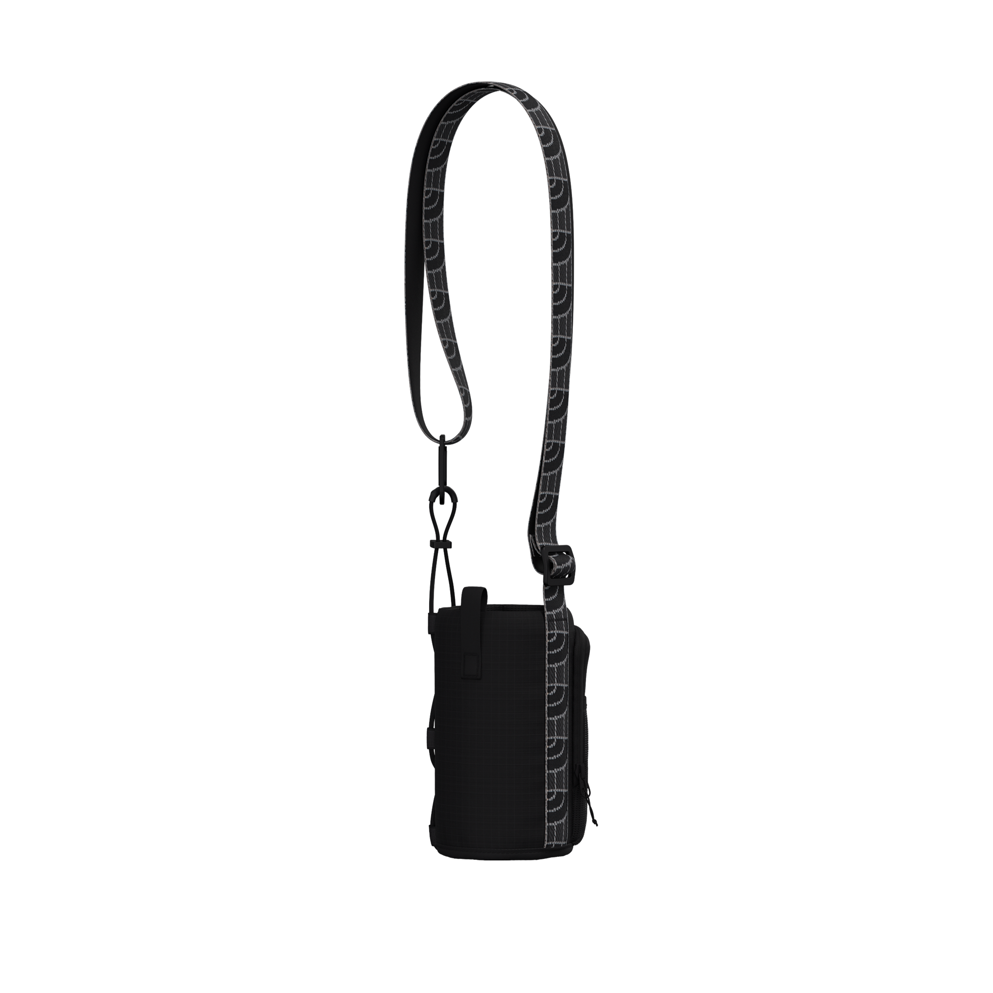 Porta botella Borealis unisex color negro
