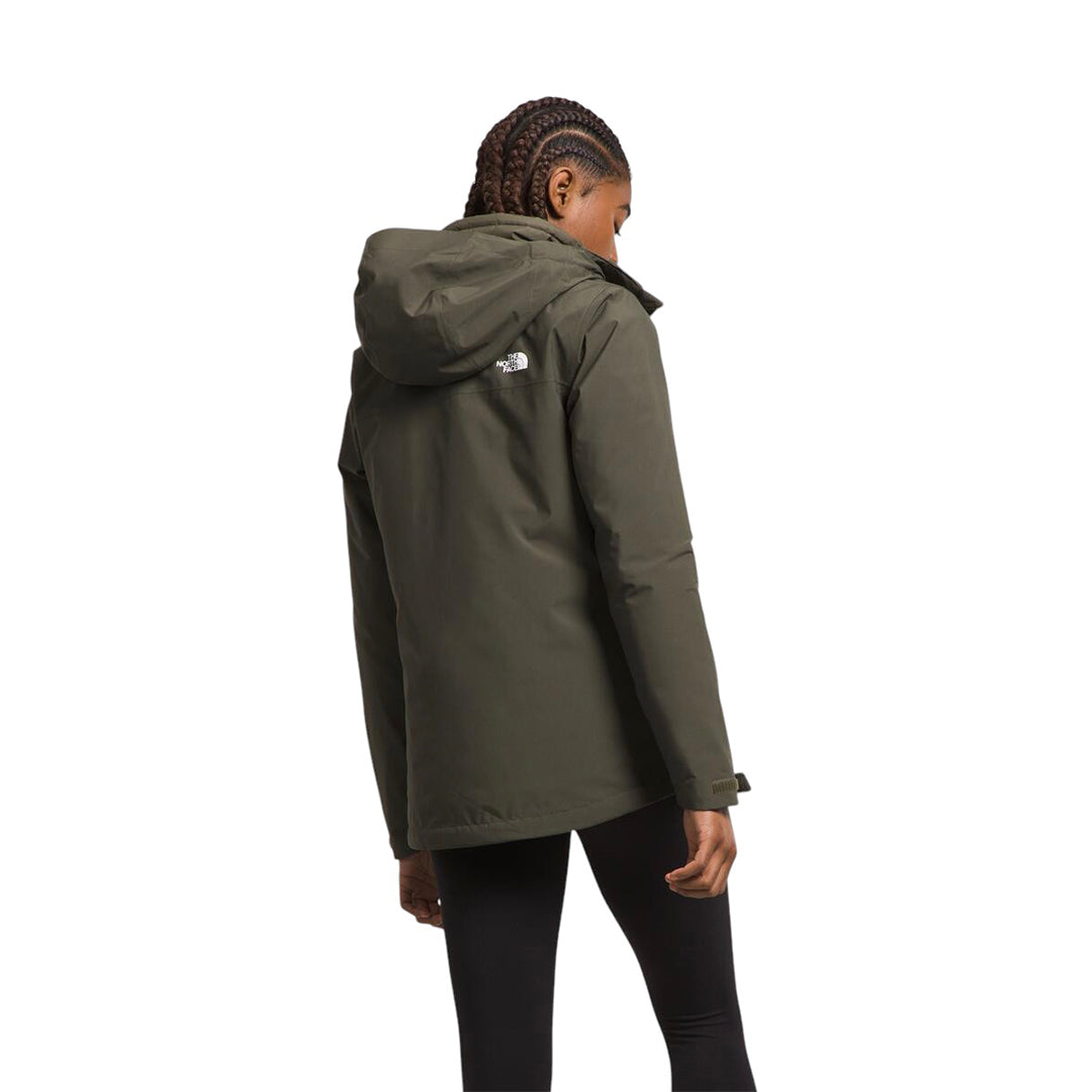 CHAQUETA CARTO PARA MUJER COLOR OLIVO