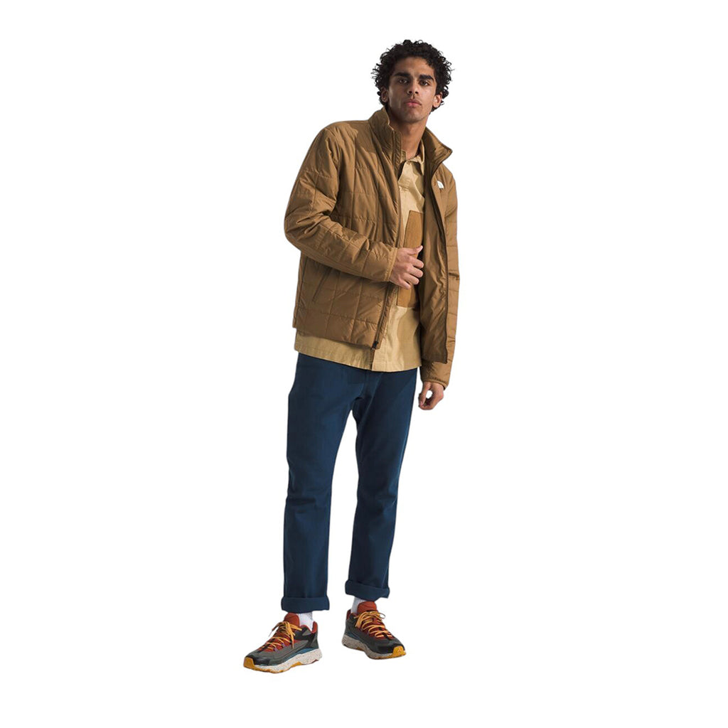 CHAQUETA JUNCTON PARA HOMBRE COLOR CAFE