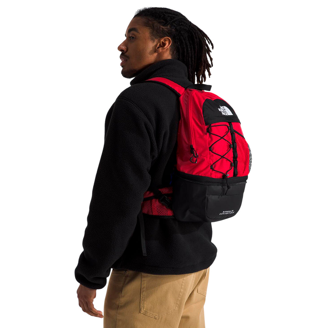 Mochila Borealis Convertible Pack unisex color rojo