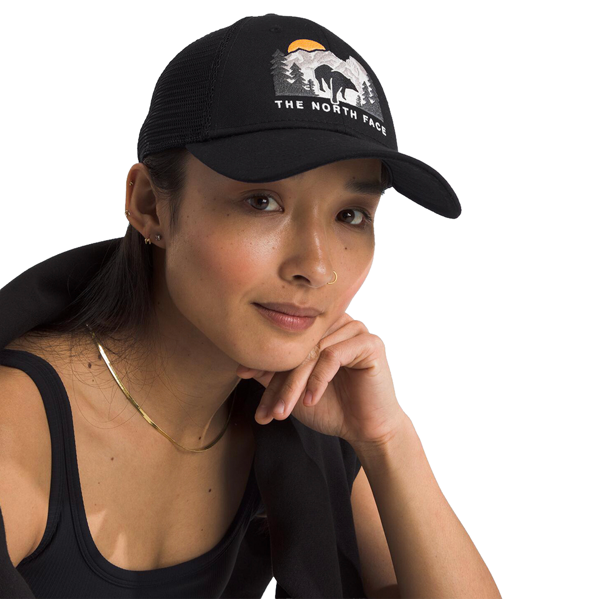 Gorra Embroid Muder unisex color negro