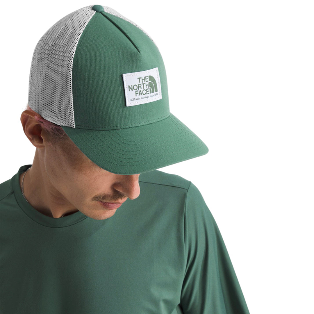 Gorra Keep It Patched Trucker unisex color verde