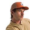 Gorra Keep It Patched Trucker unisex color anaranjado
