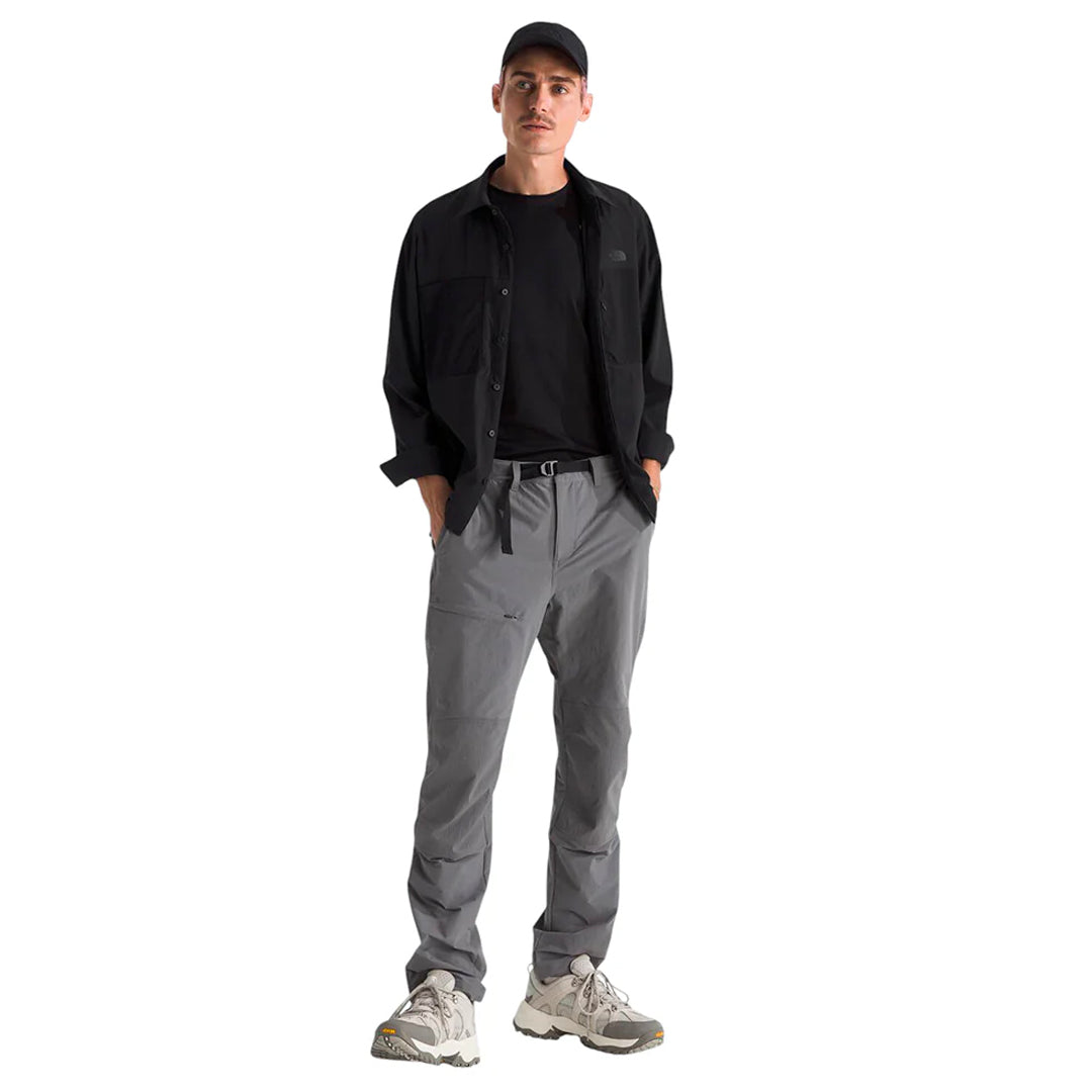 Camisa Lightrange Hike para hombre color negro