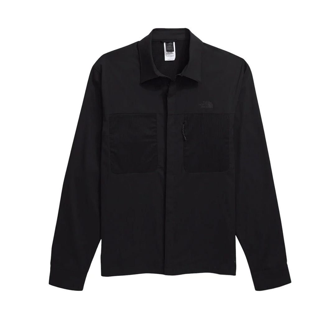 Camisa Lightrange Hike para hombre color negro