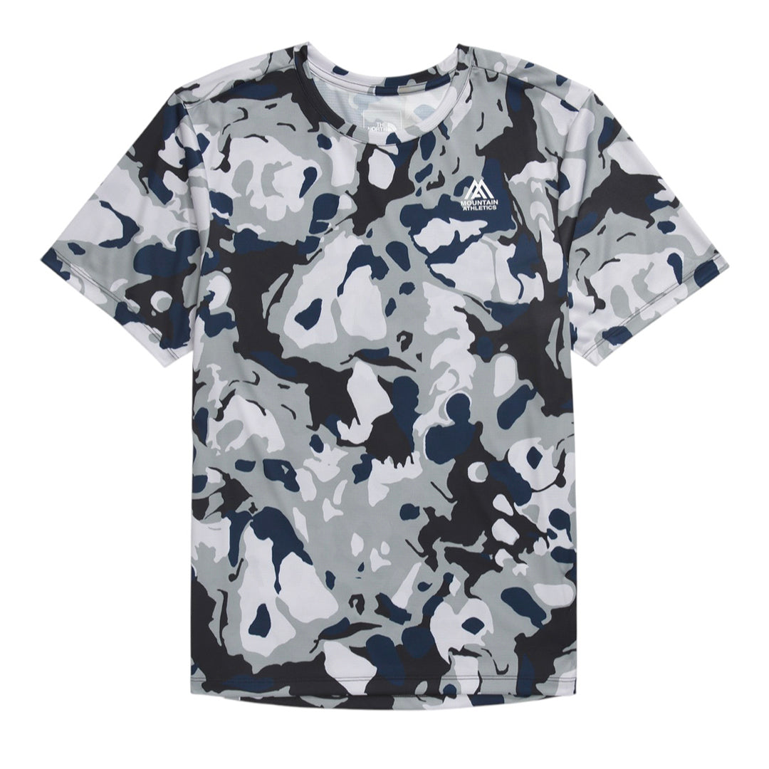 Camiseta Tee Aop para hombre color gris y negro