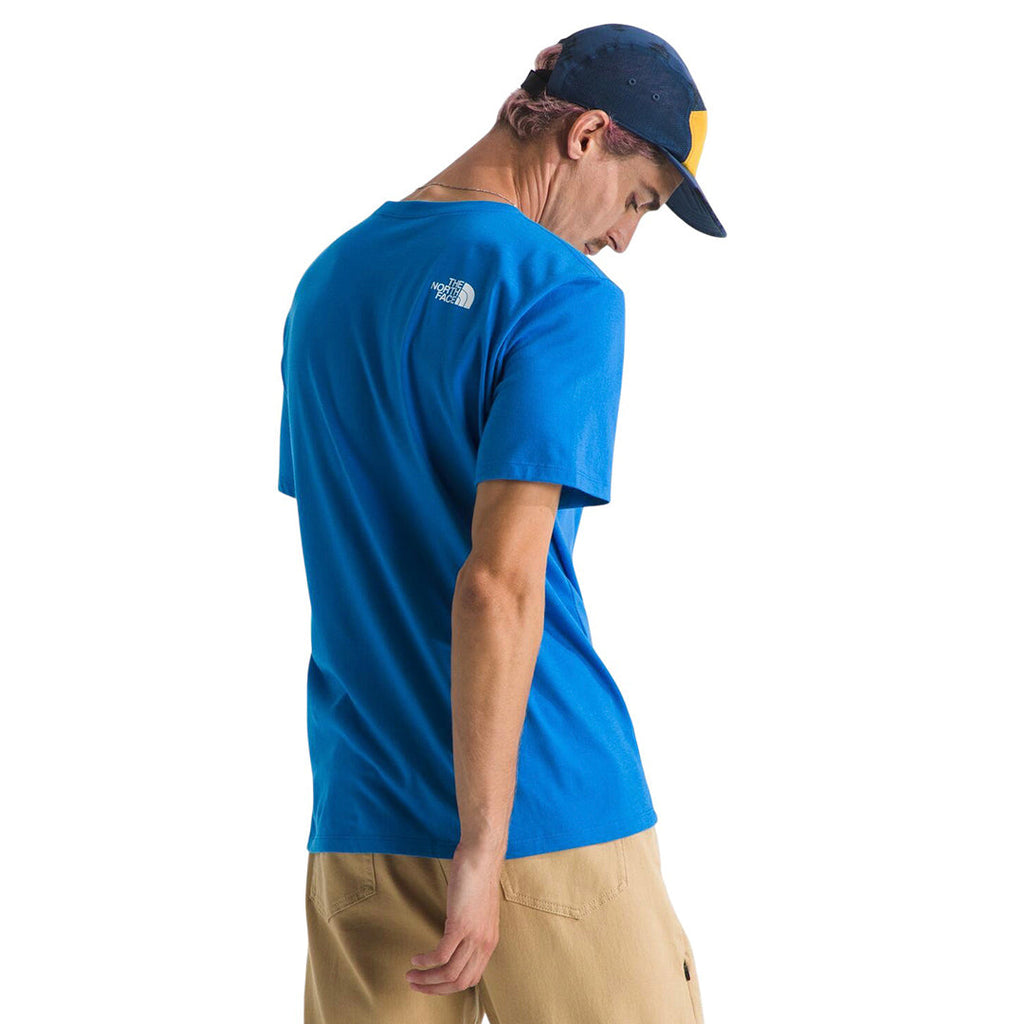 Camiseta Half Dome Tee para hombre color azul