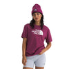 CAMISETA HALF DOME PARA MUJER COLOR MAGENTA
