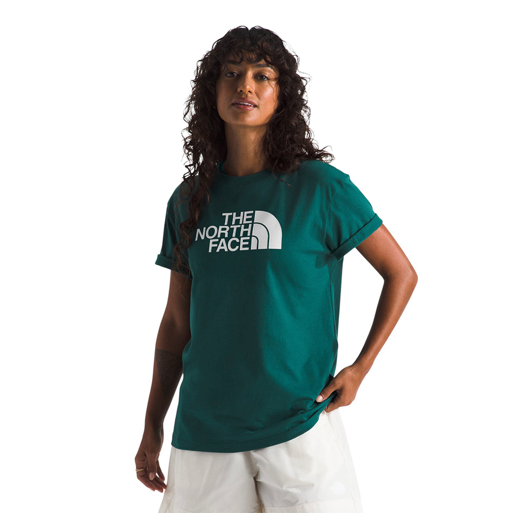 CAMISETA HALF DOME PARA MUJER COLOR AQUA