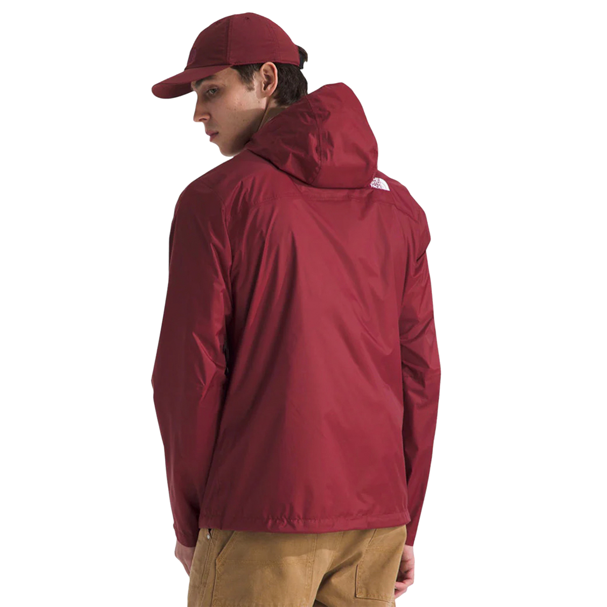 Chaqueta impermeable Venture 2 para hombre color vino