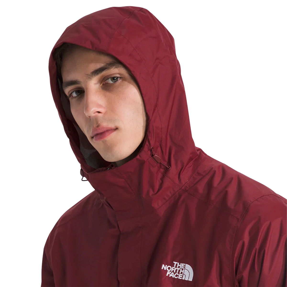 Chaqueta impermeable Venture 2 para hombre color vino