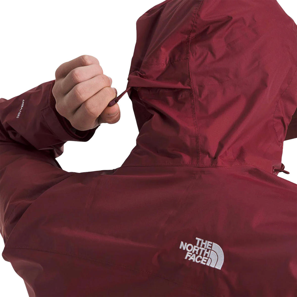 Chaqueta impermeable Venture 2 para hombre color vino