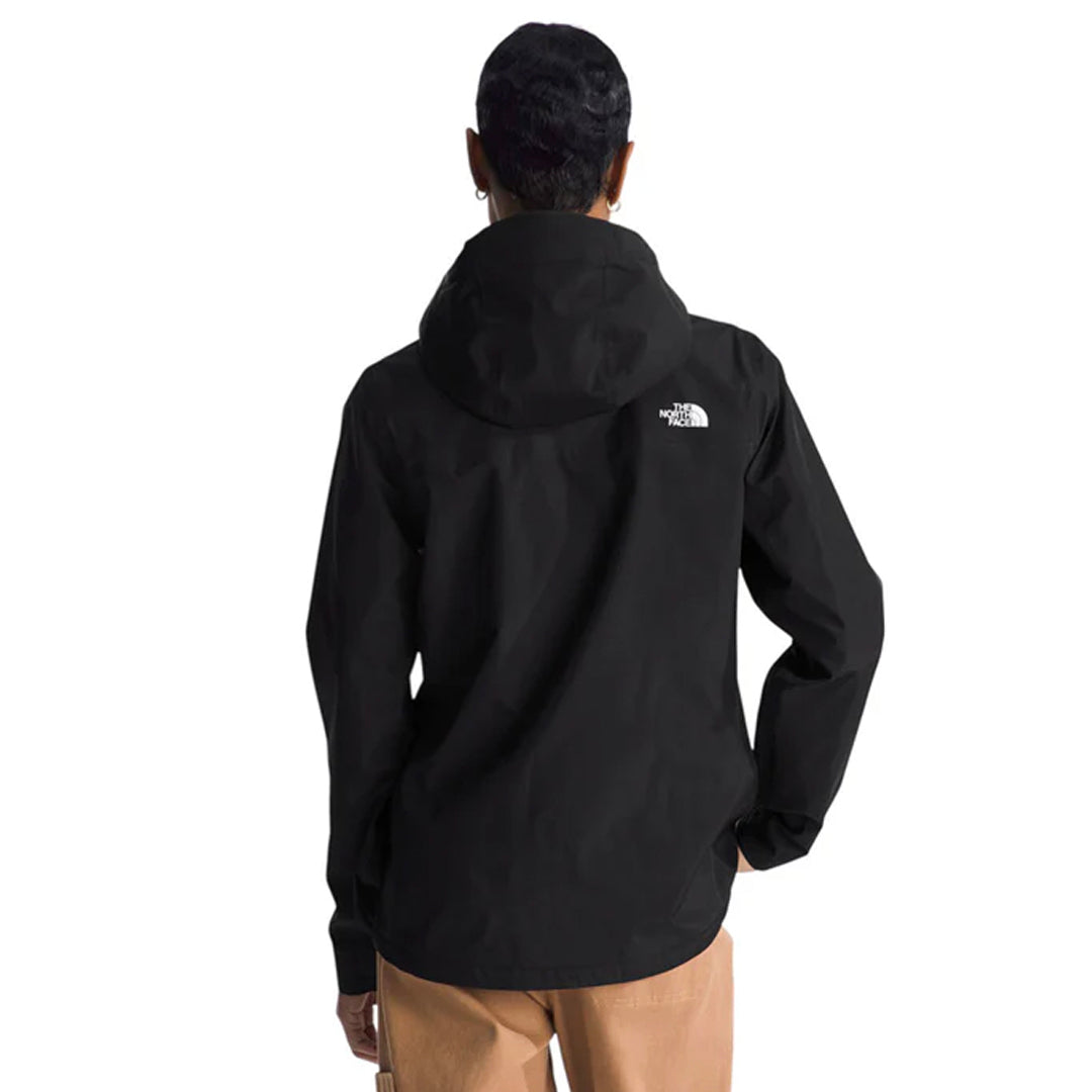 Chaqueta impermeable Terrain Vista 3L Pro para mujer color negro