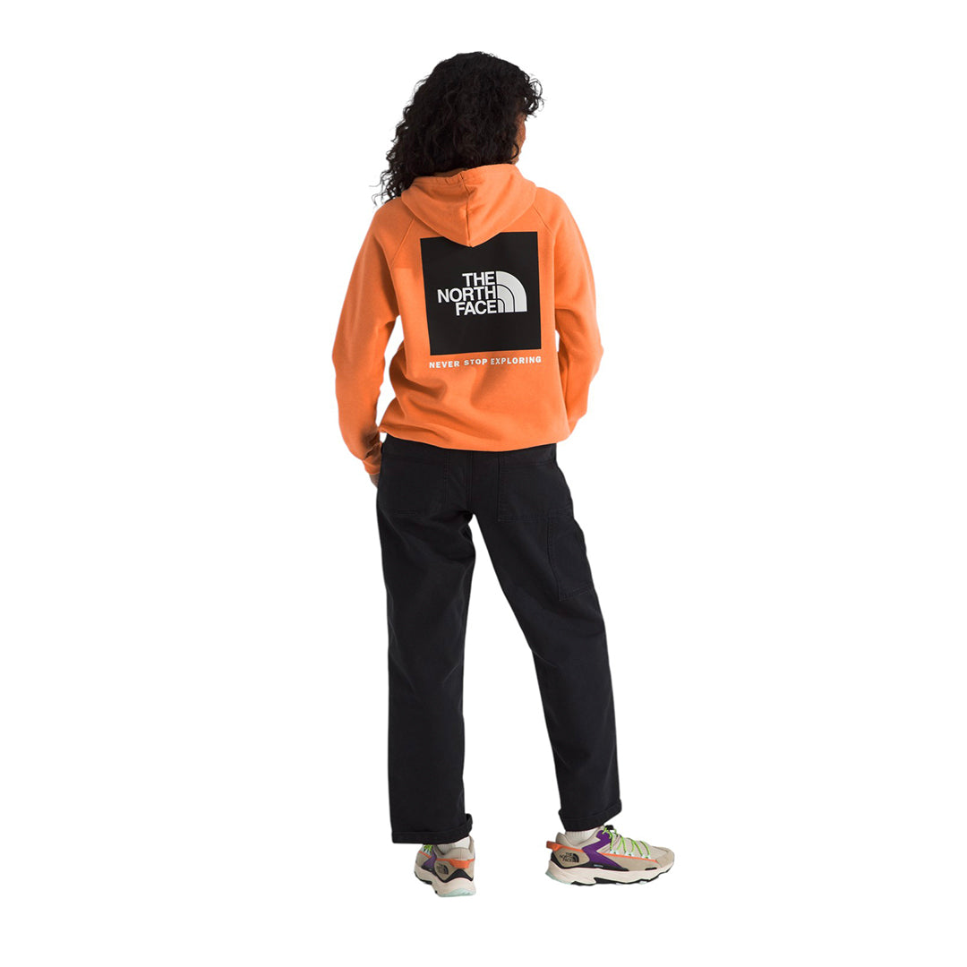 Hoddie Box NSE para mujer color anaranjado