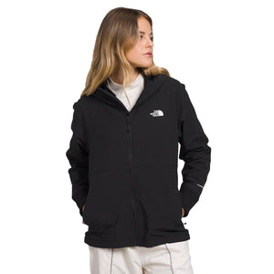 Hoodie Shelbe Raschel para mujer color negro