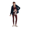 Chaqueta impermeable Antora Rain para mujer color navy