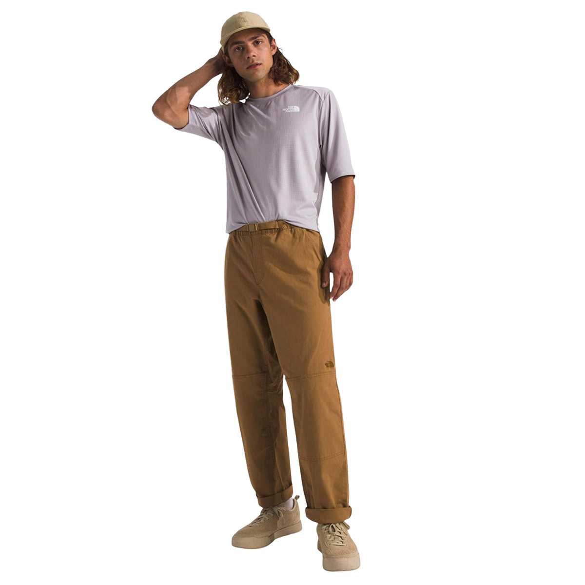 Pantalón Beta Utility para hombre color café