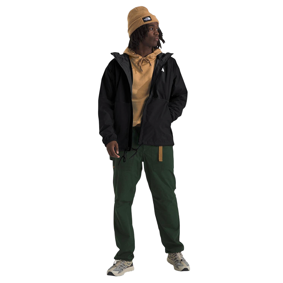 Chaqueta impermeable Antora Rain para hombre color negro