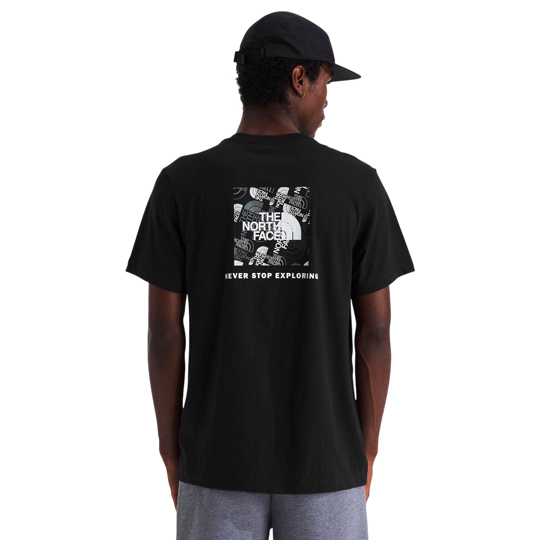 Camiseta Ss Toss Fill para hombre color negro