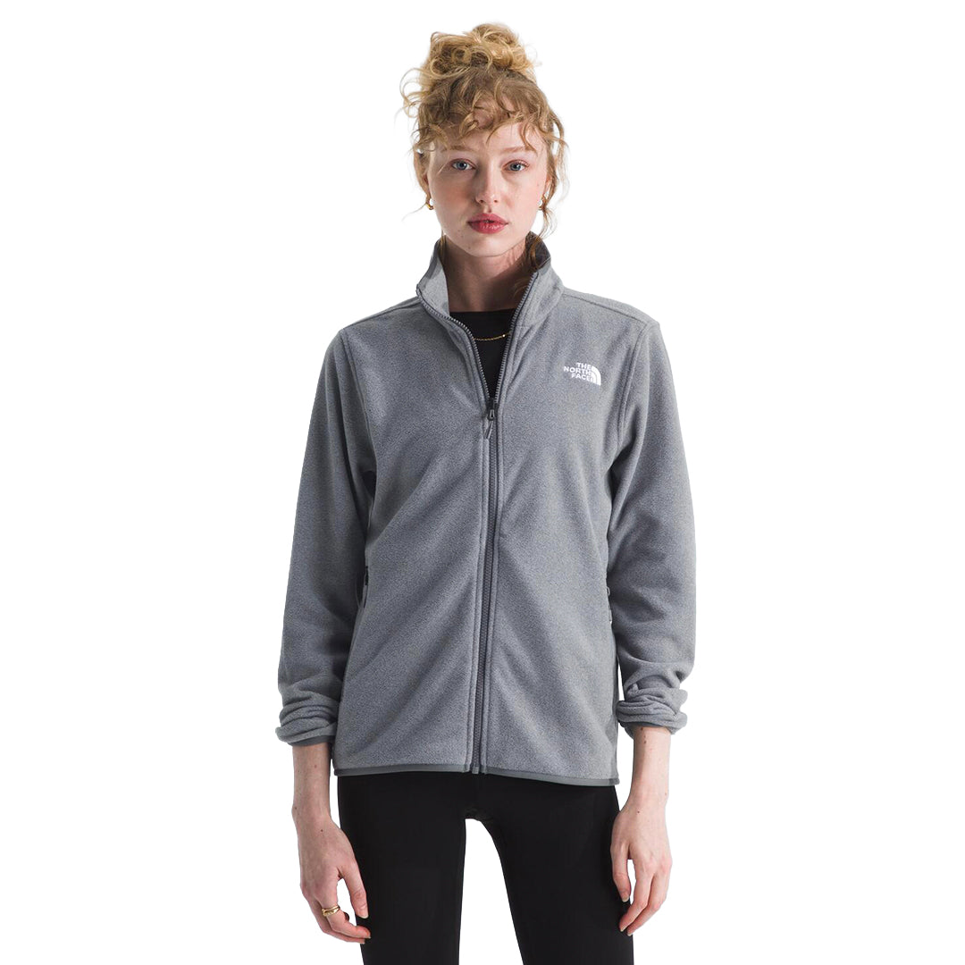 Chaqueta Glacier Fleece para mujer color gris